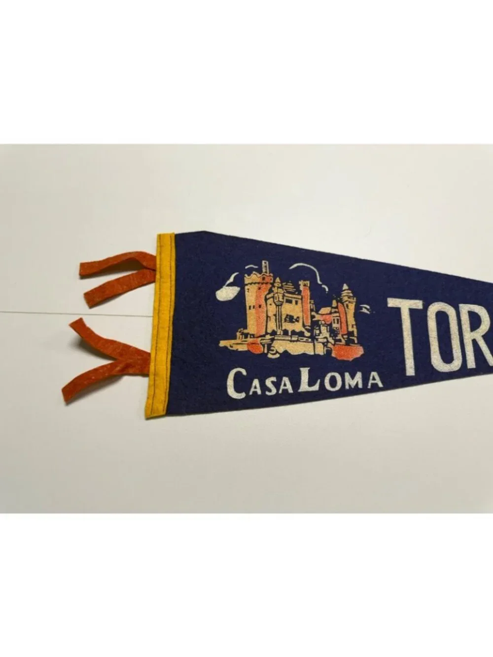 Vintage Toronto, Canada pennant Casa Loma